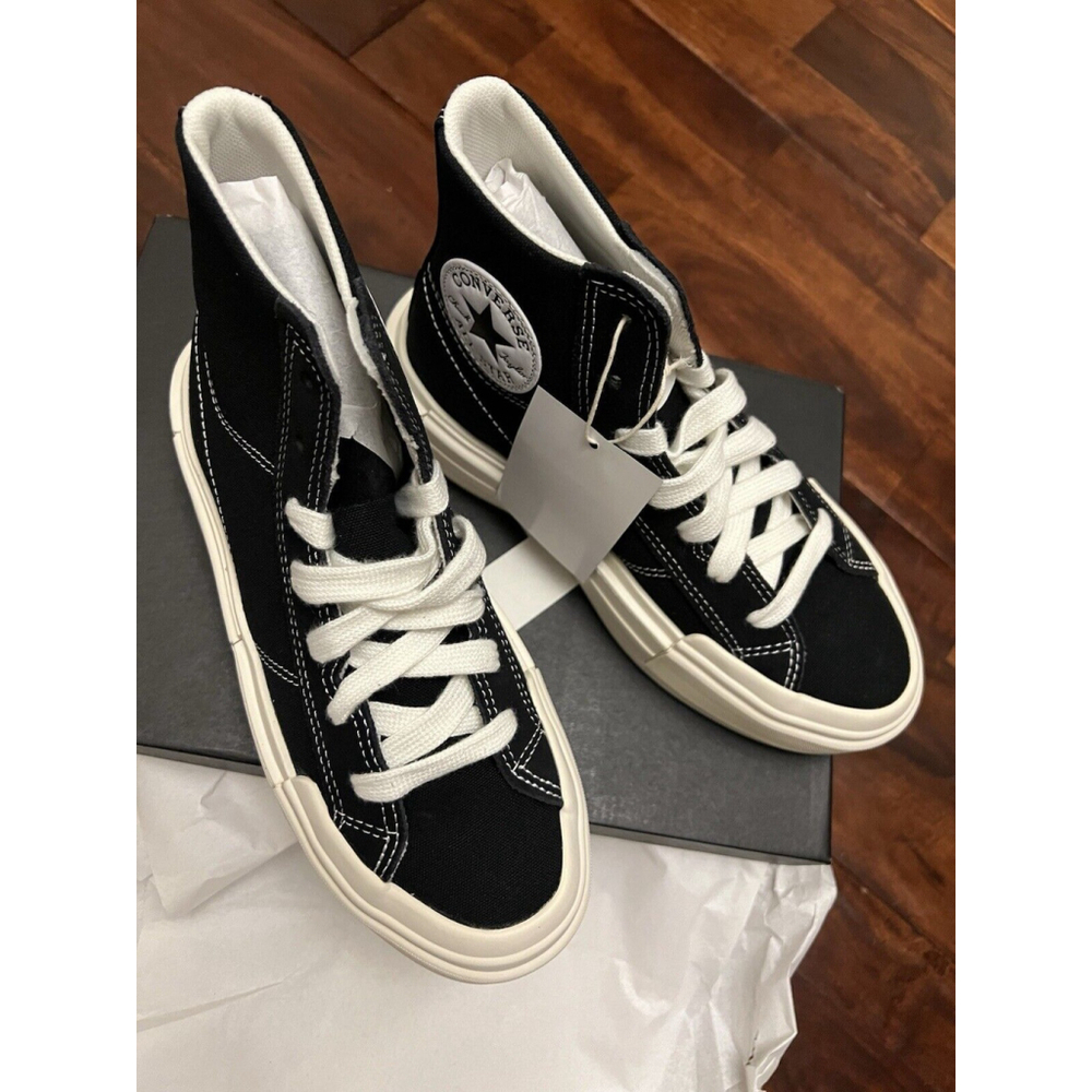 Converse Chuck Taylor Cruise Women's 6.5 Black White Platform Shoes - Picture 5 of 8